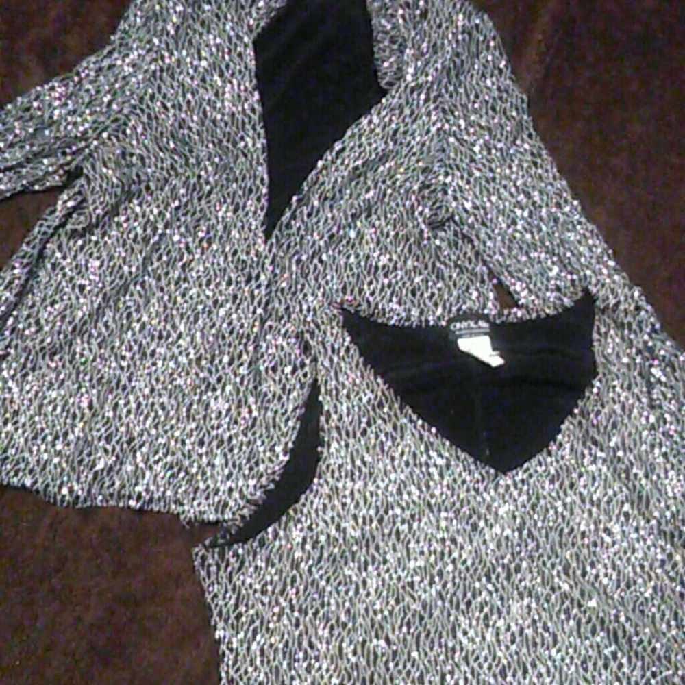 Onyx Nite by Chaitin two piece jacket and tank